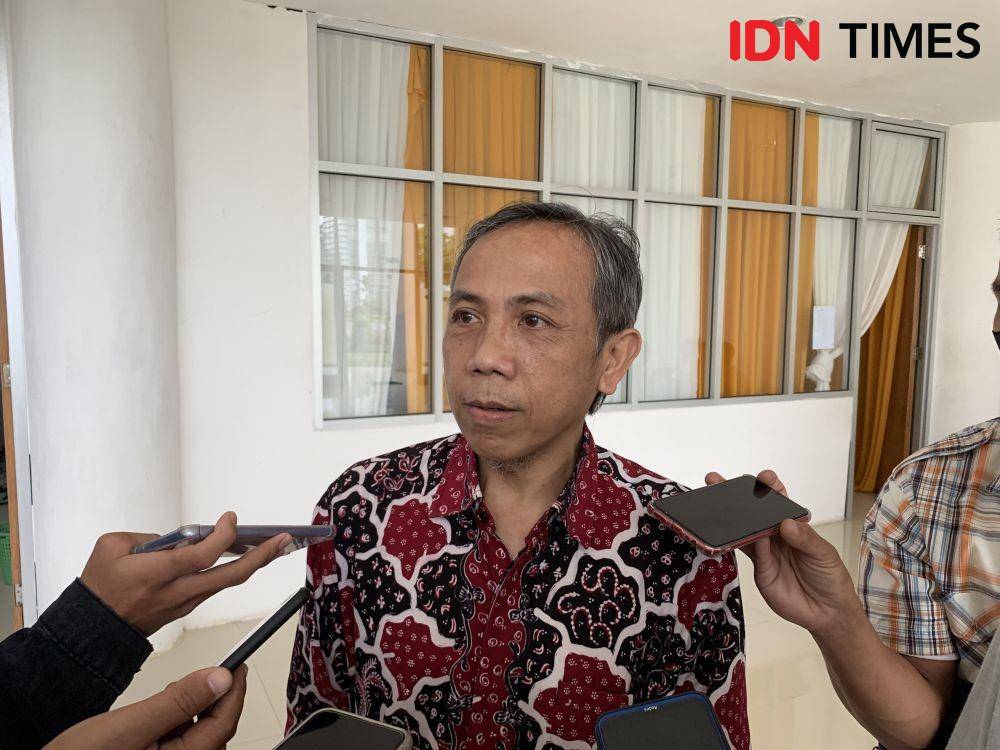 Rektor Terpilih ITERA 2022-2026, I Nyoman Pugeg Aryantha. (IDN Times/Rohmah Mustaurida).