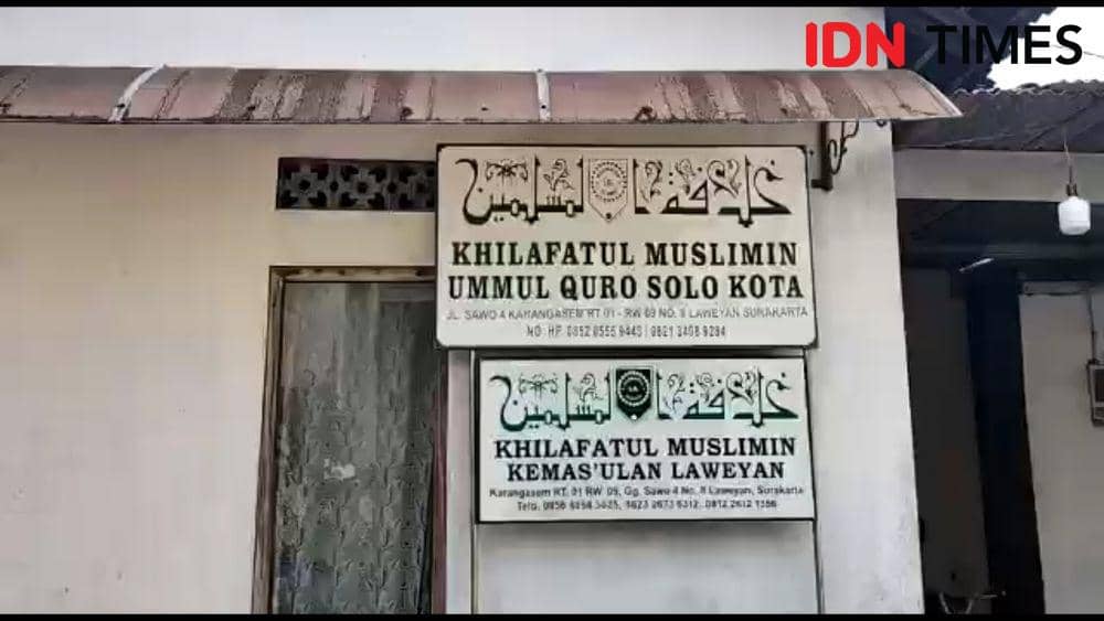 Kantor Khalifatul Muslimin di Kota Solo. (IDN Times/Larasati Rey)