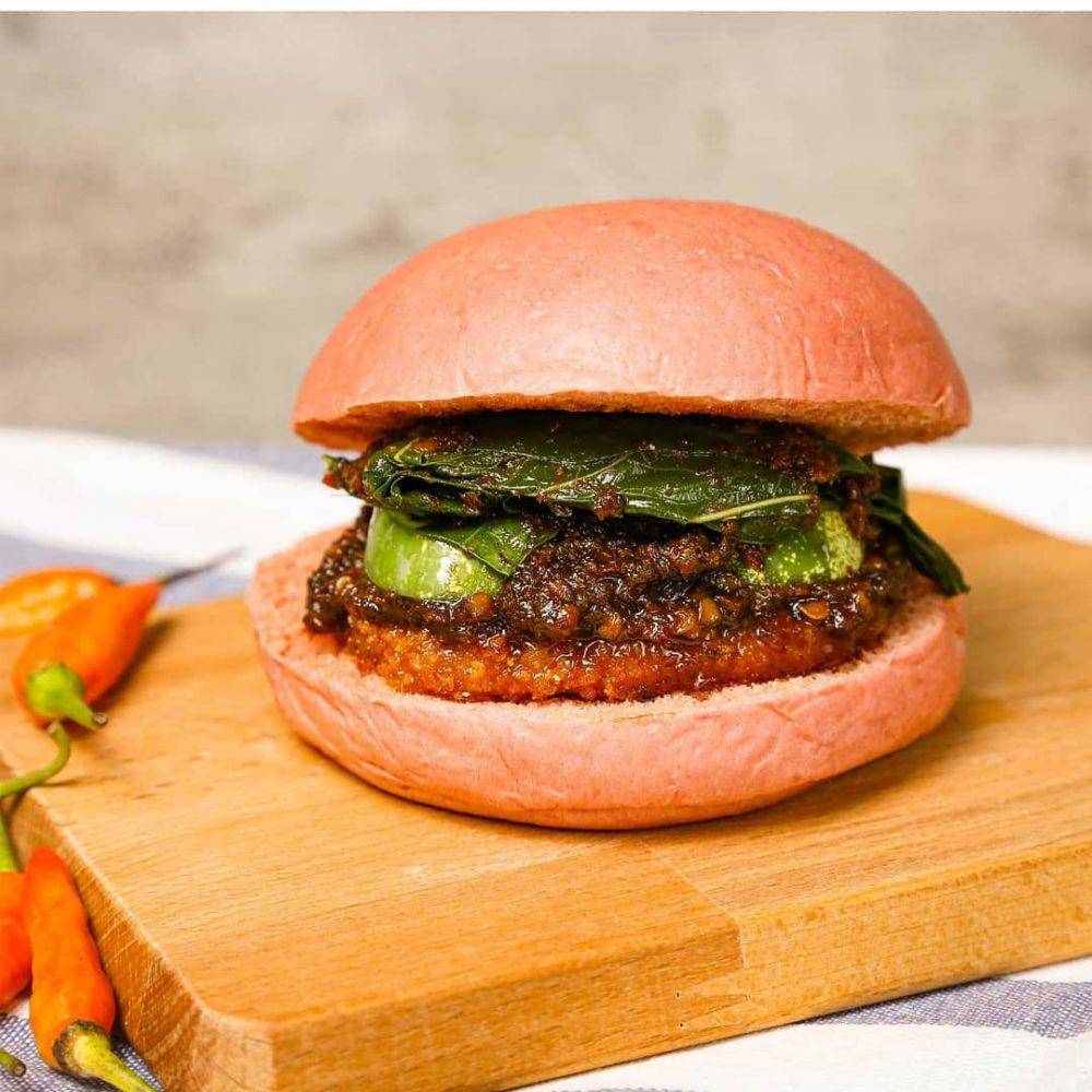Burger sambal roa (instagram.com/godeburger)