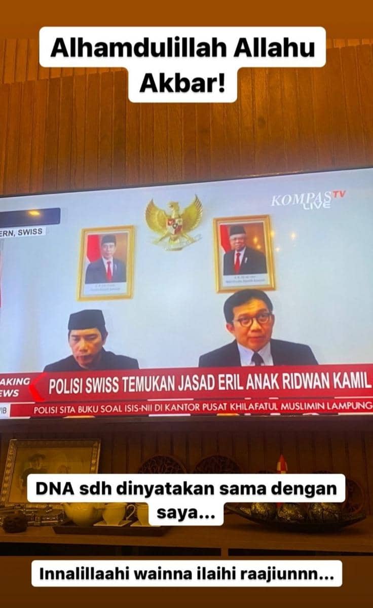 Jenazah Eril Ditemukan di Bendungan Engehalde, DNA Cocok dengan Atalia