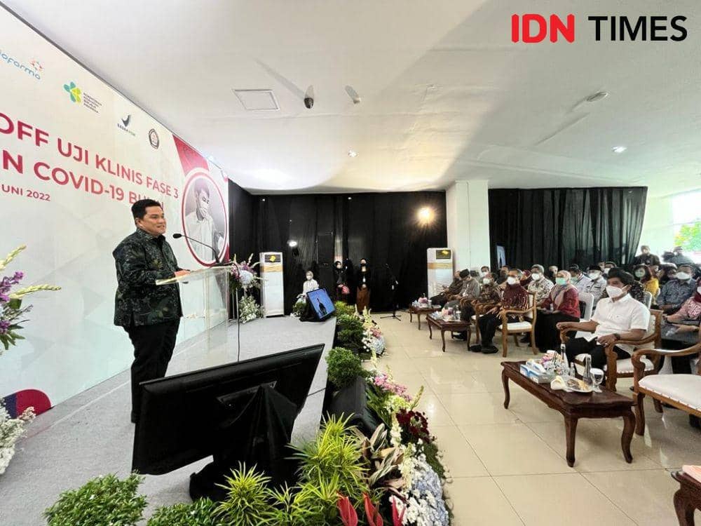 Vaksin COVID-19 BUMN Resmi Masuk Uji Klinis Fase 3, Bio Farma Produksi 120 Juta Dosis Per Tahun