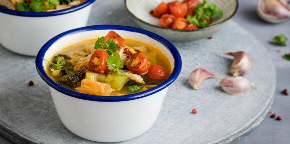 ilustrasi sup udang bening (unsplash.com/Monika Grabkowska)