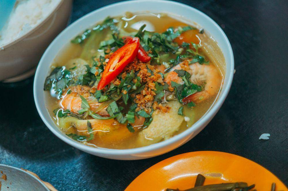 ilustrasi sup udang bakso (pexels.com/FOX)