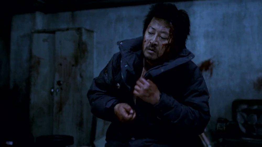 Kim Yoon Seok dalam film The Yellow Sea. (dok. Showbox/The Yellow Sea)
