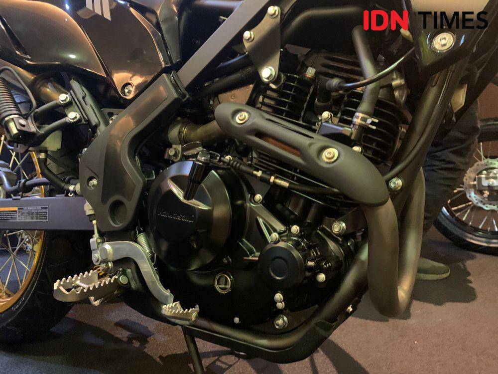 Beberapa aksesori tambahan pada motor SE (IDN Times/Fadhliansyah)