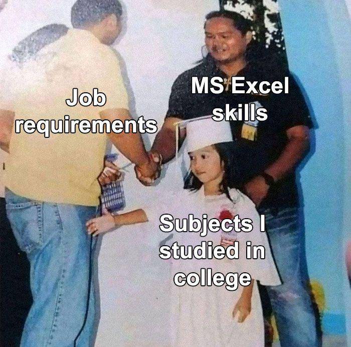 meme susahnya nyari kerja (twitter.com/myskill_id)