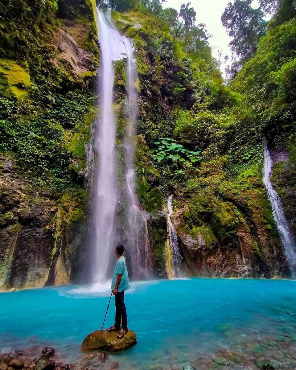 Air Terjun Dua Warna (instagram.com/medan.travellerr)