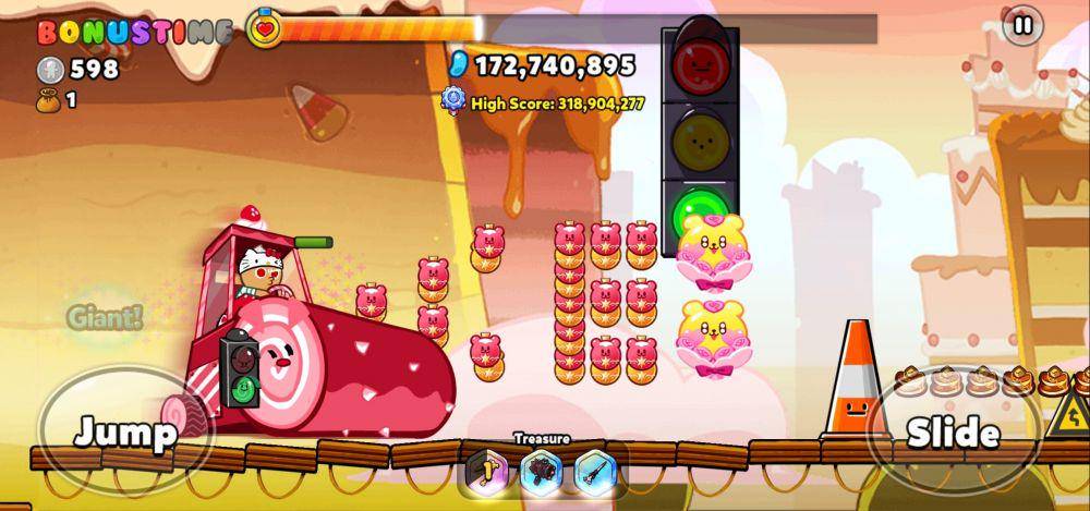 gameplay Roll Cake Cookie (dok. Devsisters/Cookie Run: OvenBreak)