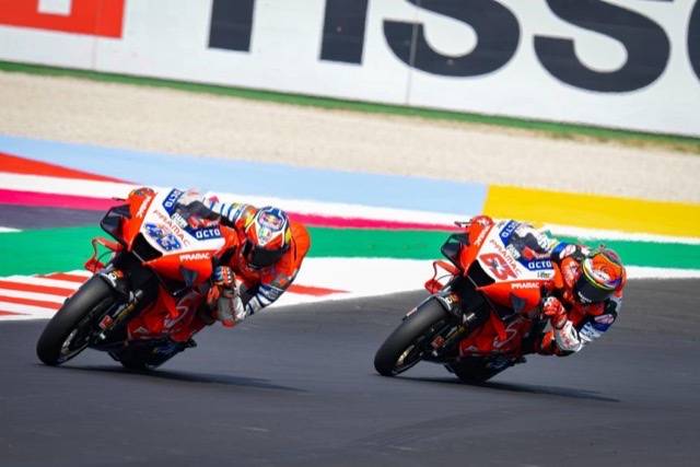 Jack Miller dan Francesco Bagnaia saat memperkuat Pramac Racing (motogp.com)