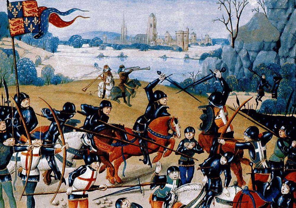 Perang seratus tahun Prancis dan Inggris (bordeaux.com)