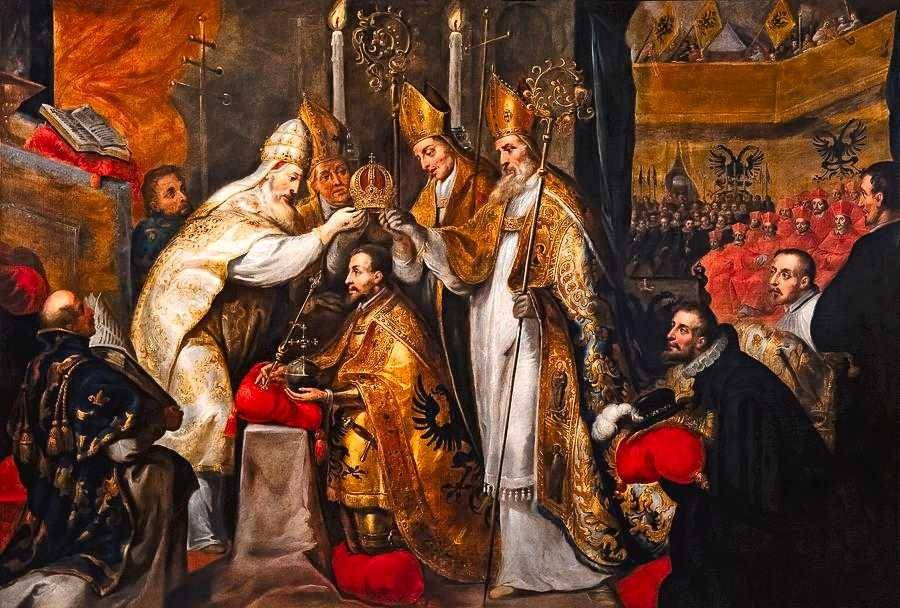 Pemahkotaan Charles V (fineartamerica.com)