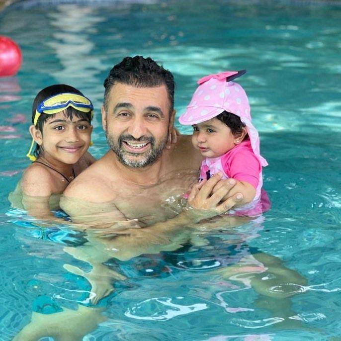 suami dan kedua anak Shilpa shetty (instagram.com/theshilpashetty)