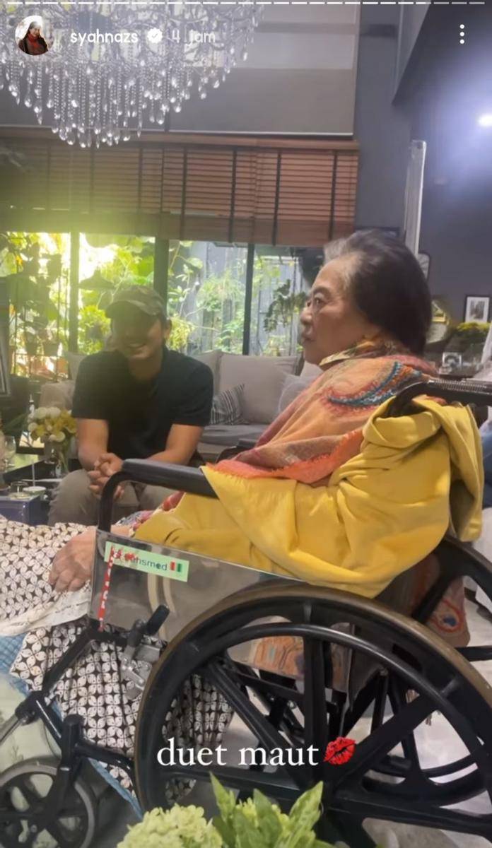 Momen mamih Popon bertemu Arya Saloka. (instagram.com/syahnazs)