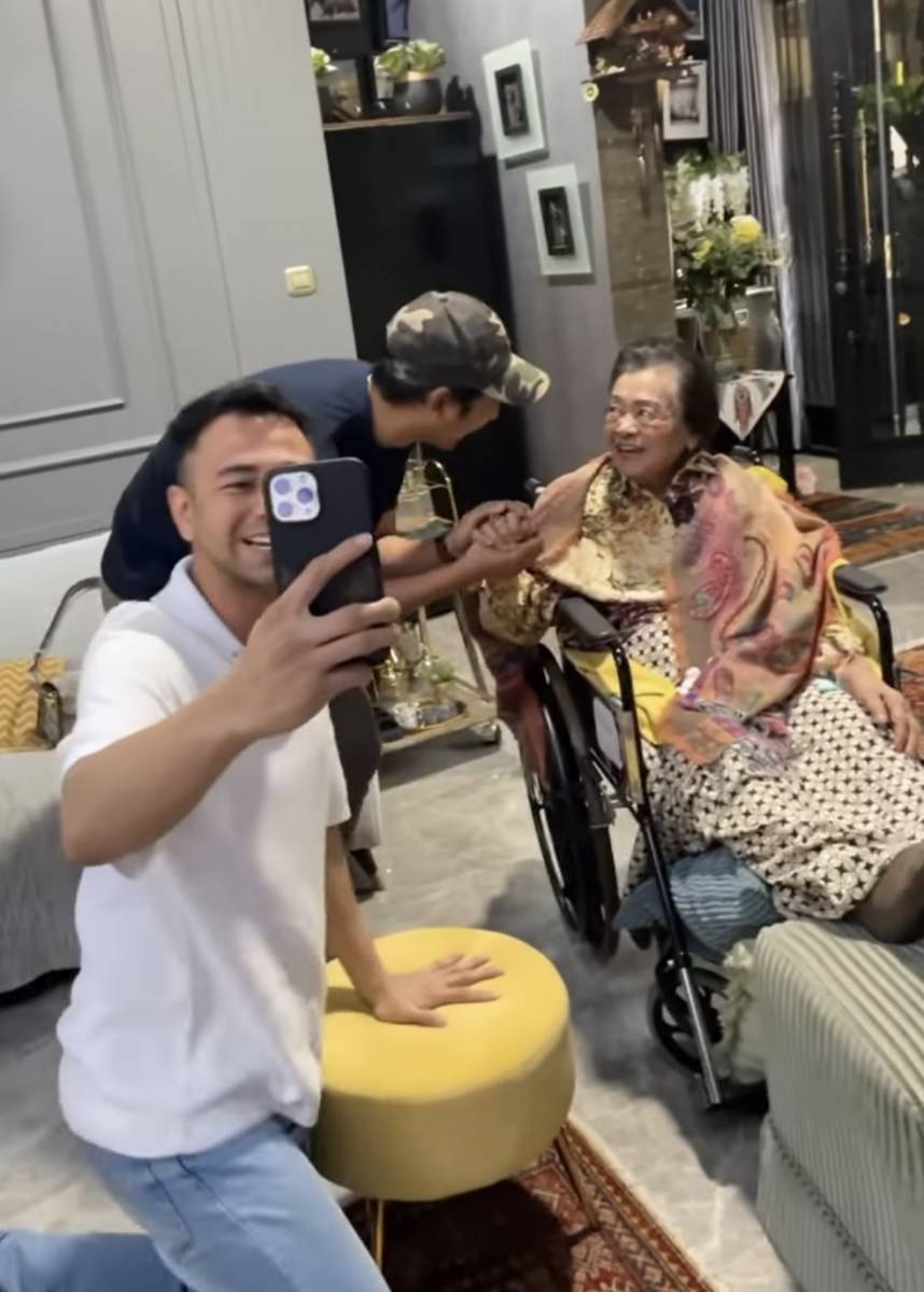 momen Mami Popon nenek Raffi Ahmad ketemu Arya Saloka (instagram.com)