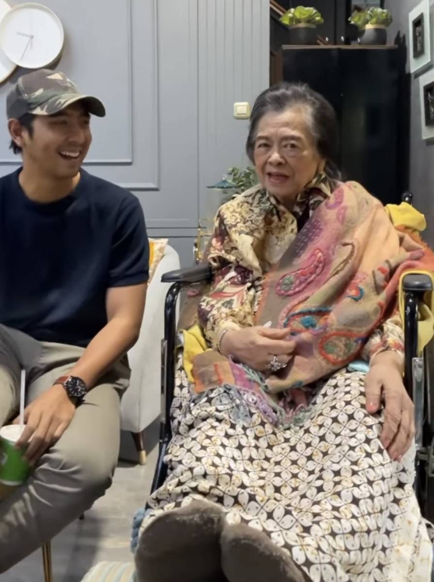 momen Mami Popon nenek Raffi Ahmad ketemu Arya Saloka (instagram.com/syahnazs)