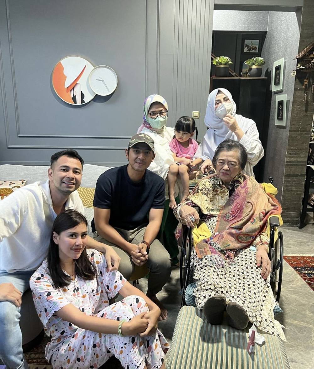 momen Mami Popon nenek Raffi Ahmad ketemu Arya Saloka (instagram.com/raffinagita1717)