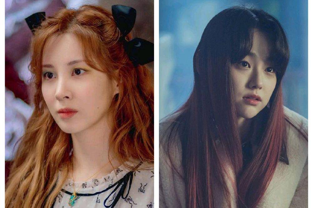 Seohyun SNSD di drama The Jinx's Lover (instagram.com/victorycontents) | Kim Mi Na di drama Cafe Minamdang (instagram.com/kbsdrama)