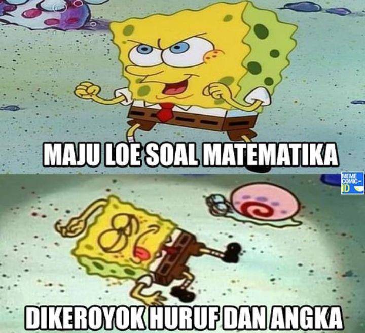 meme Spongebob maju lo (instagram.com/memecomic.id)