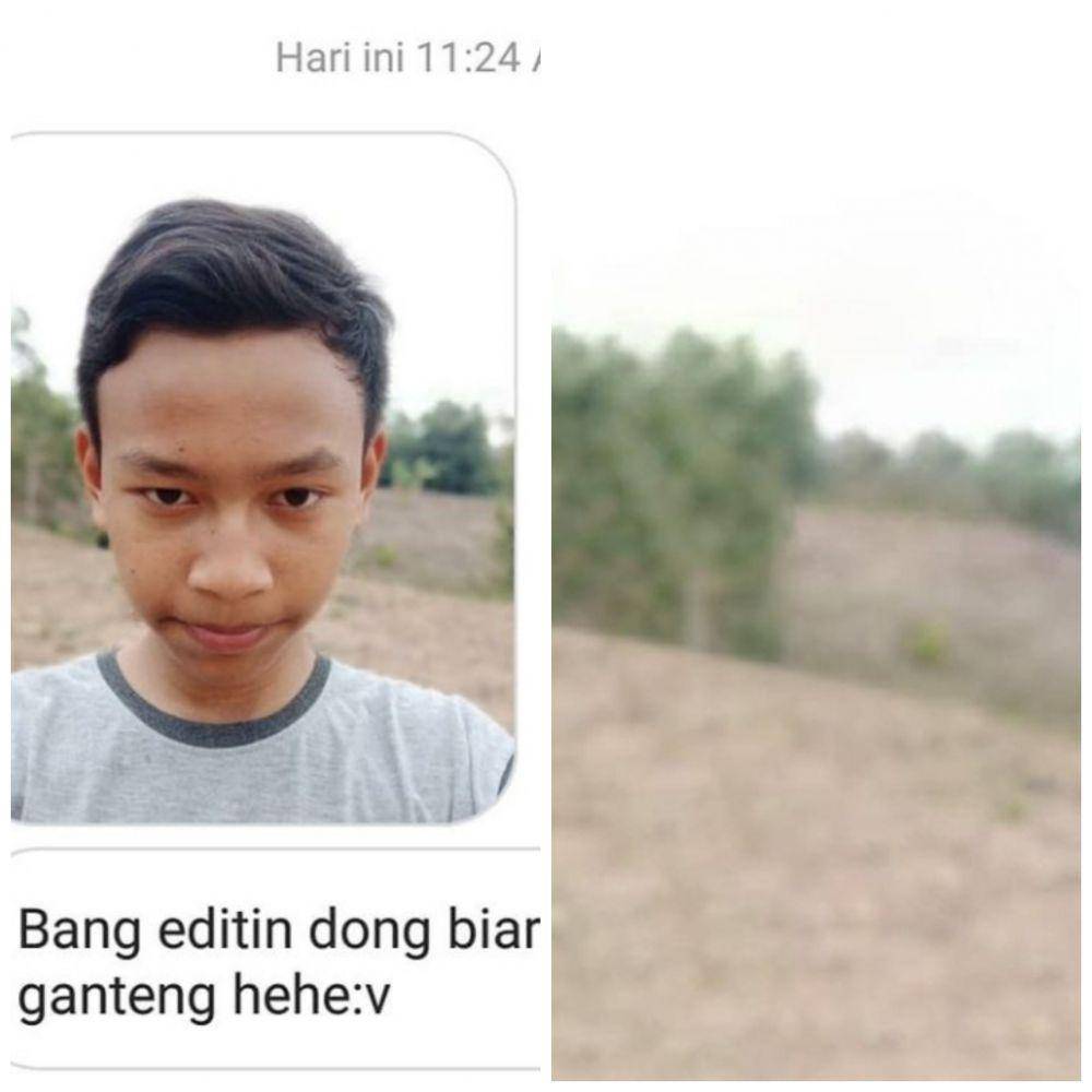 minta edit jadi ganteng (instagram.com/victorahmadd)
