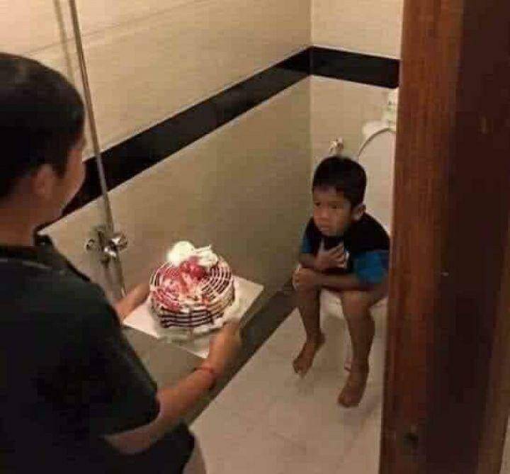 anak heboh saat makan (facebook.com/Kids in Pridacements)