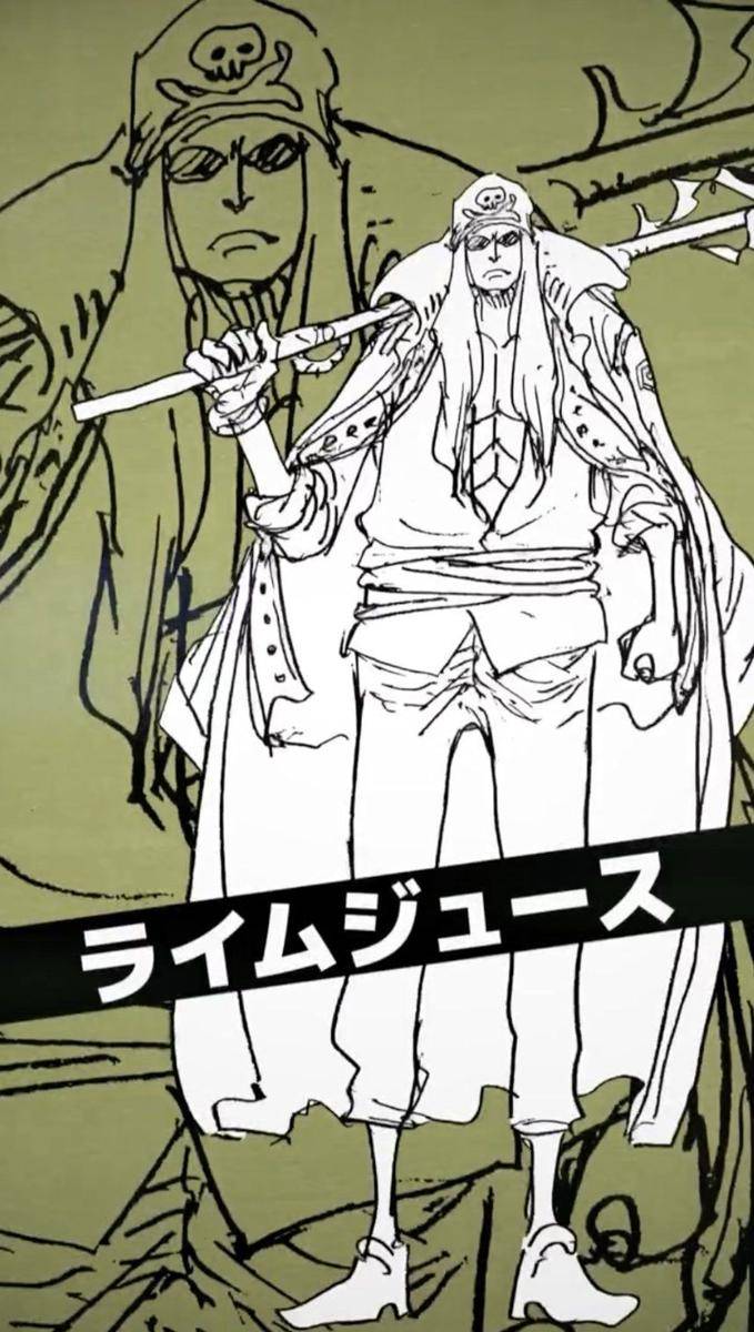 Sketsa Limejuice untuk One Piece Film Red. (youtube.com/ONE PIECE公式YouTubeチャンネル)