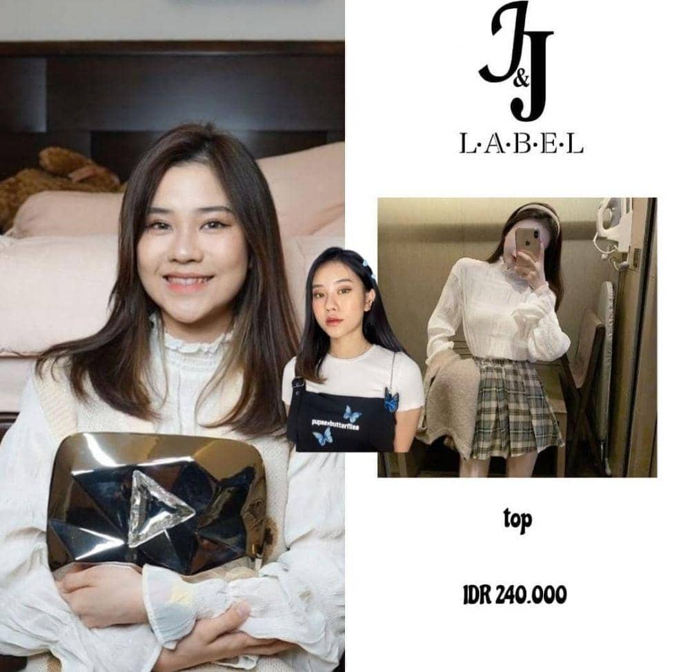 harga outfit Jessica Jane (instagram.com/fashion.jessicajanee)