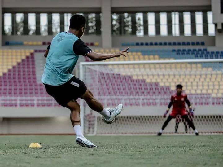 Latihan PSS Sleman di Solo sebelum laga pembuka Piala Presiden. Instagram/pssleman