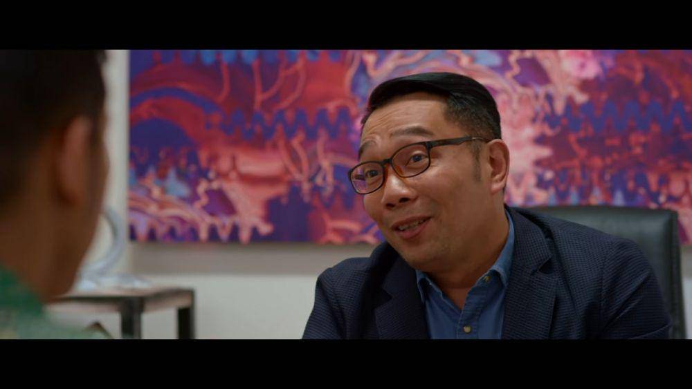 Ridwan Kamil di film Mangga Muda (youtube.com/Lingkar Pictures)