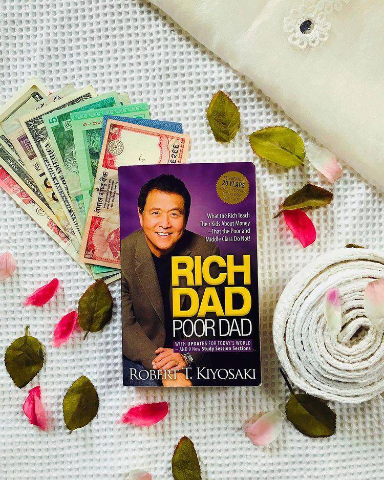 Ilustrasi Buku Rich Dad Poor Dad (instagram.com/bella.tale)