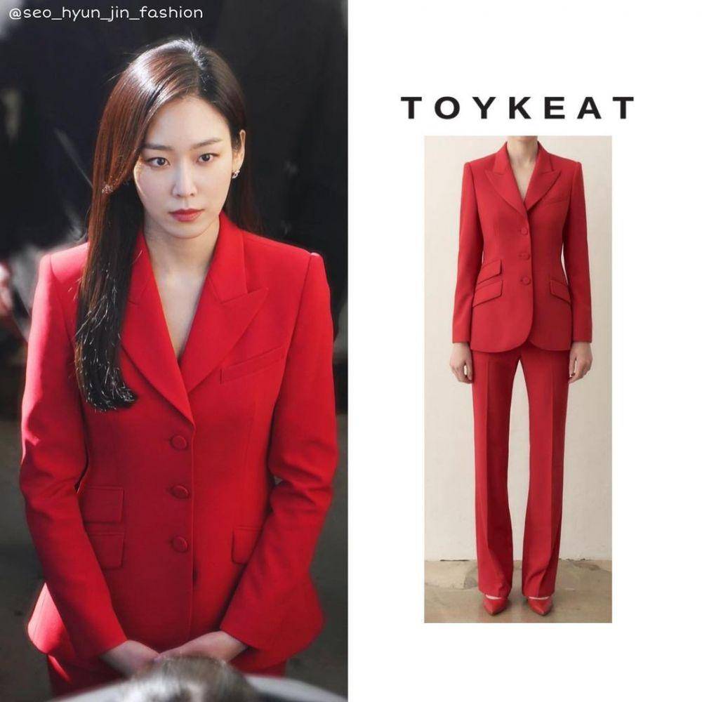 Harga outfit dan aksesoris Seo Hyun Jin di KDrama Why Her? (instagram.com/seo_hyun_jin_fashion)