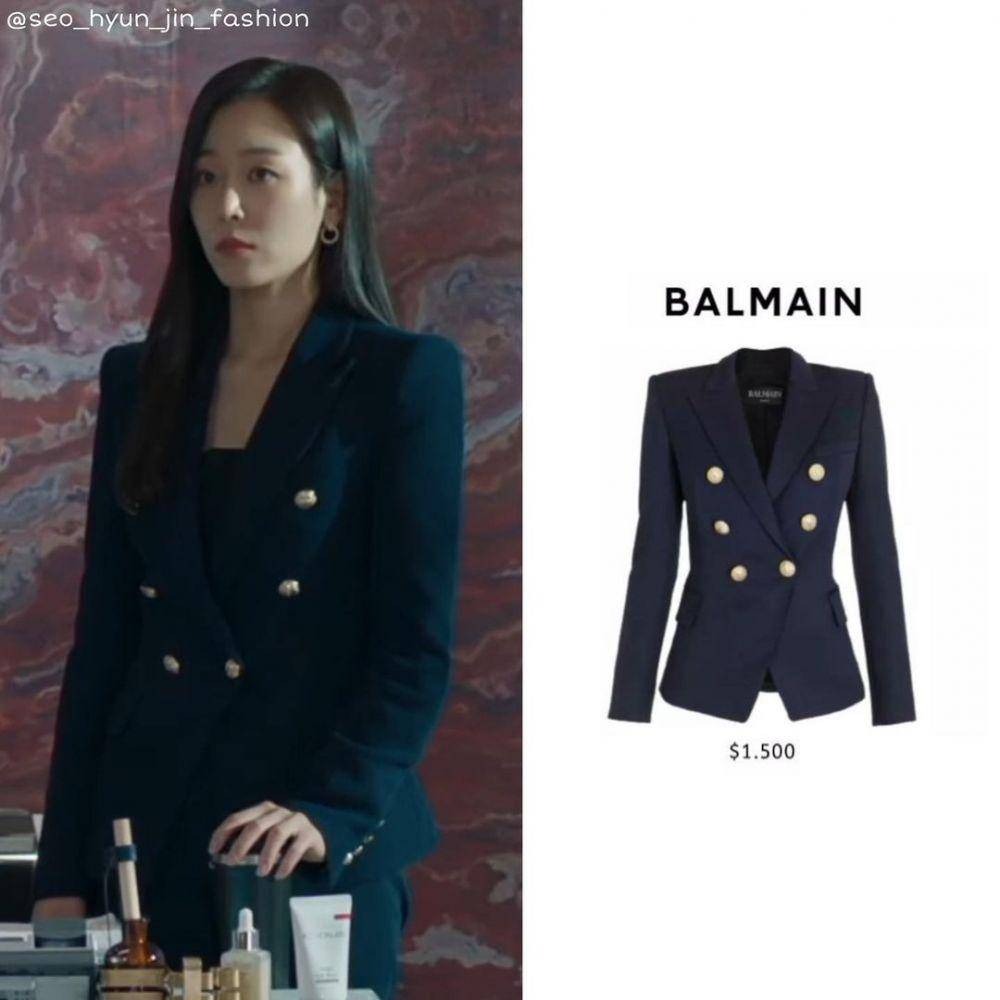Harga outfit dan aksesoris Seo Hyun Jin di KDrama Why Her? (instagram.com/seo_hyun_jin_fashion)