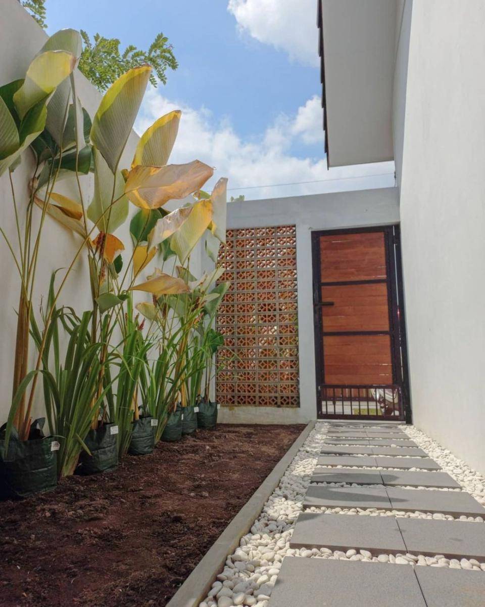 Taman samping rumah (instagram.com/anis_zara15)