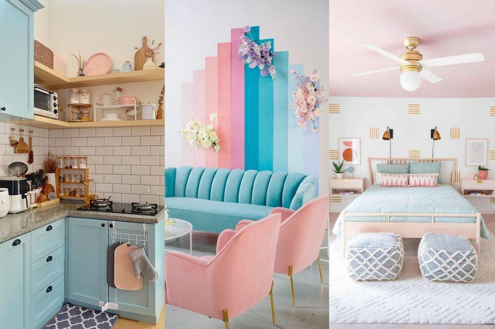 12 Dekorasi Serba Pastel yang Estetik, Bikin Rumah Kawaii!