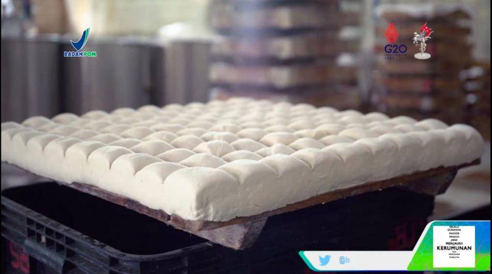 BPOM RI menemukan tahu mengandung formalin di gudang produksi tahu, di wilayah Parung, Kabupaten Bogor. (Istimewa)