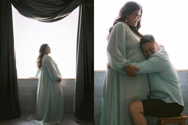 10 Potret Maternity Regina Idol bareng Suami, Mesra sampai Kocak