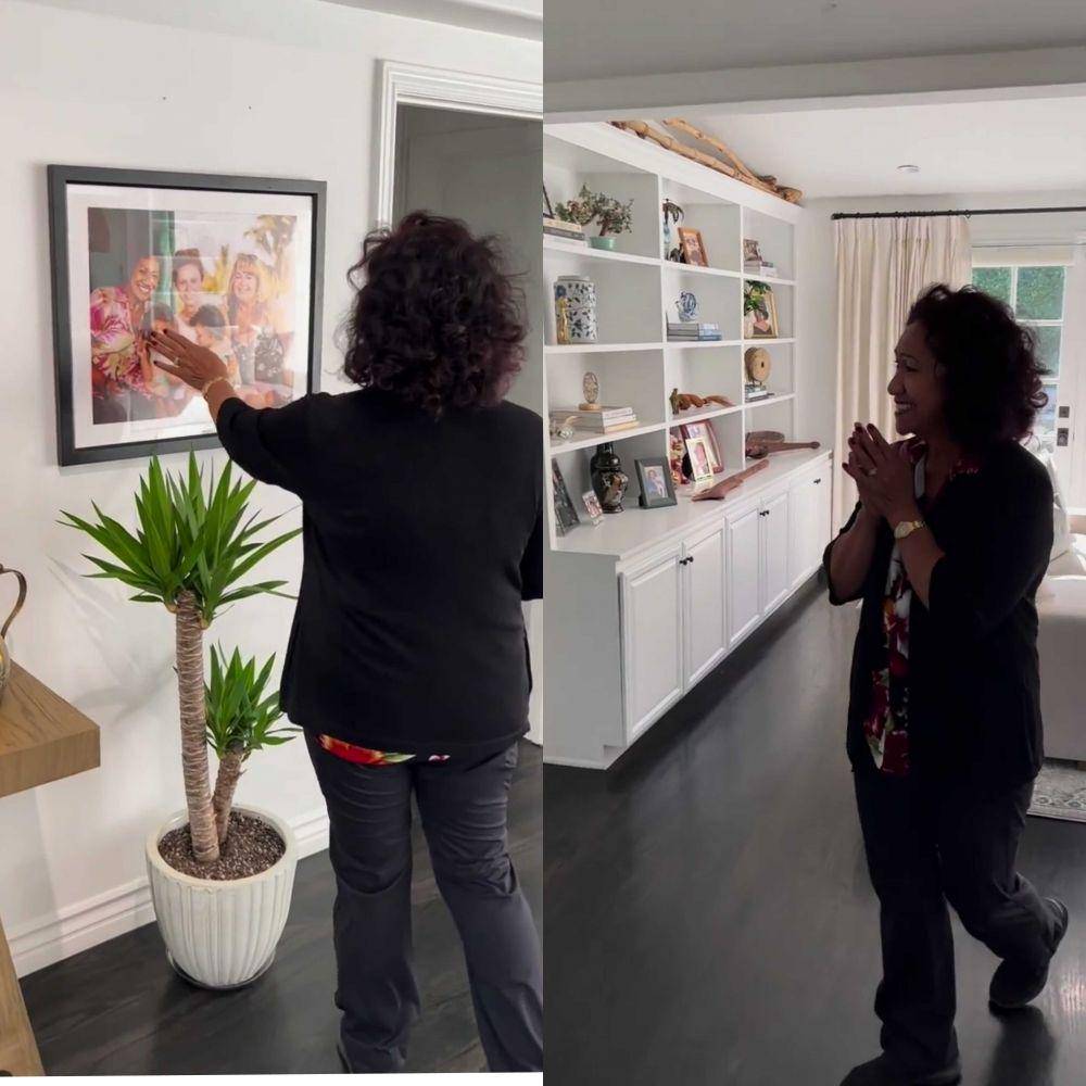 Ata Johnson dapat kejutan rumah baru (instagram.com/therock)