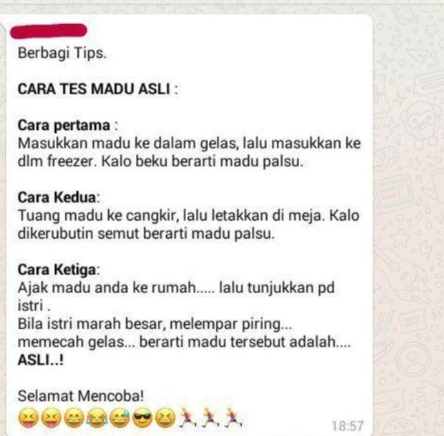 obrolan lucu WhatsApp keluarga (instagram.com/wkwklandreal)