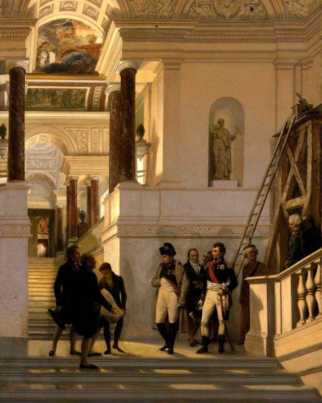 gambar Napoleon Bonaparte di Museum Louvre (instagram.com/louvre_passion)