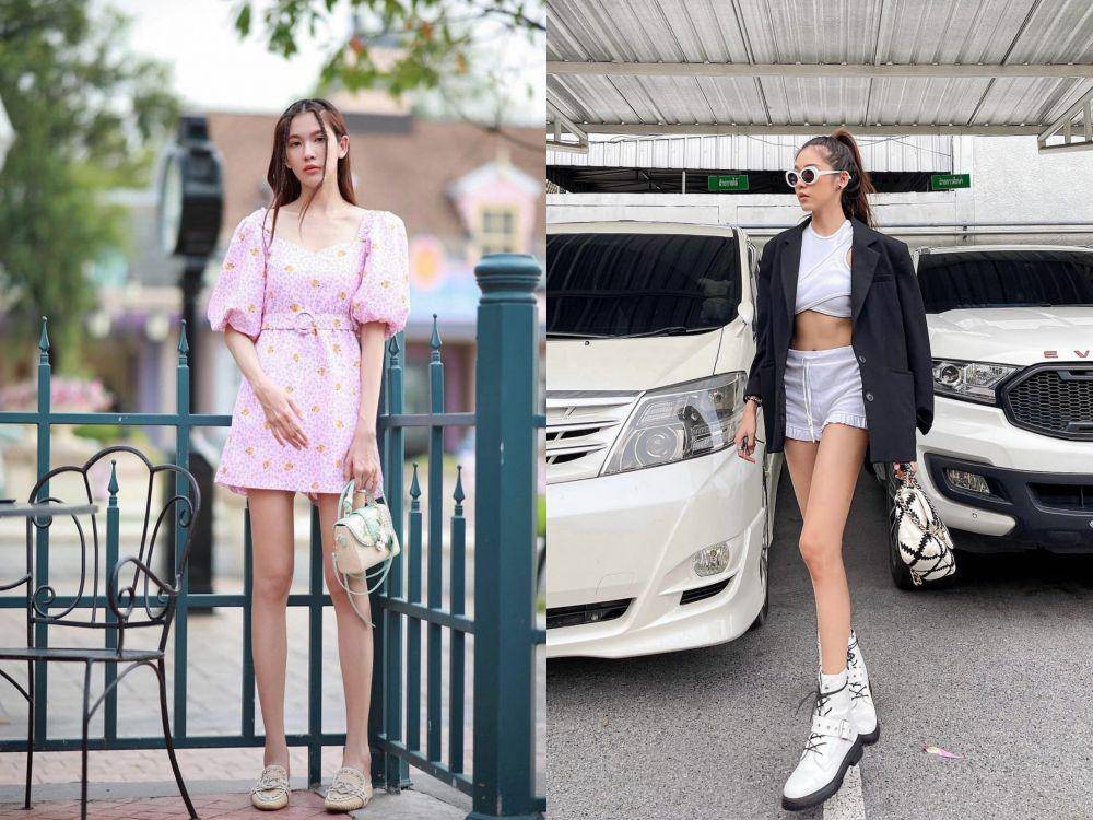 kolase potret outfit hangout ala Sa Anisa Nugraha (instagram.com/aniisa)