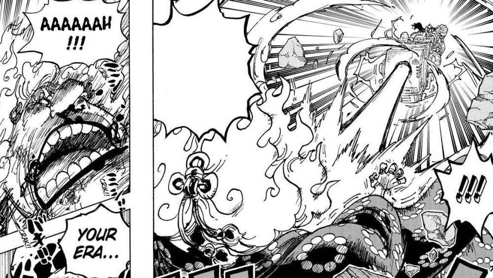 Law dan Kid mengalahkan Big Mom. (dok. Shueisha/One Piece)