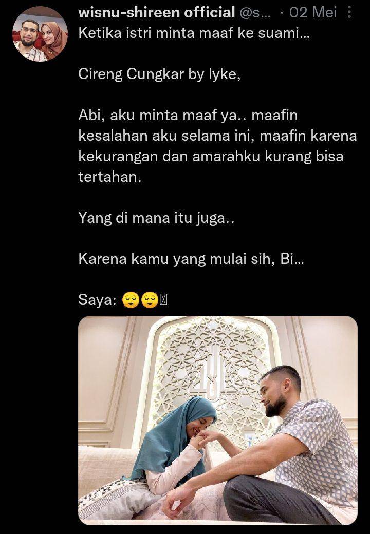 cuitan lucu Teuku Wisnu (twitter.com/shireenwisnu17)