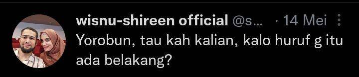cuitan lucu Teuku Wisnu (twitter.com/shireenwisnu17)