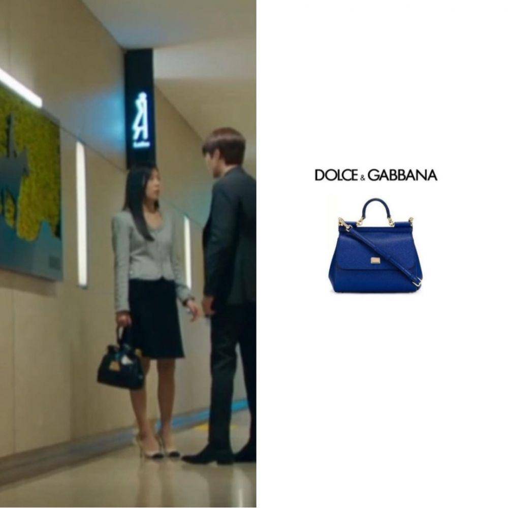 Harga outfit dan aksesoris Seo Hyun Jin di KDrama Why Her? (doc.pribadi)