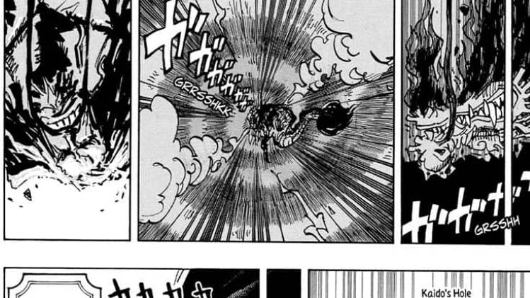 kekalahan Kaido. (dok. Shueisha/One Piece)