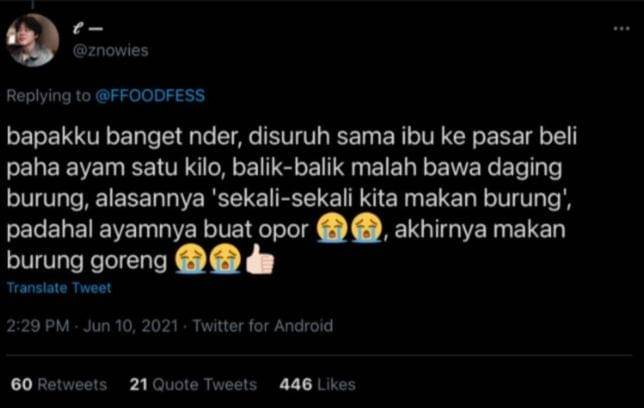 cowok disuruh belanja (twitter.com/@znowies)