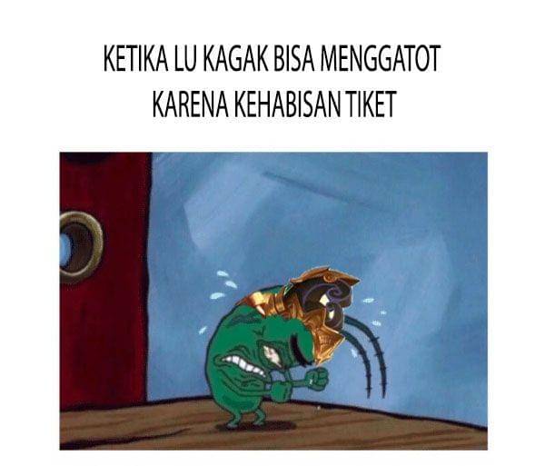 Ketika lu kehabisan tiket buat nonton  ( Dok. facebook.com/Guntomo Guntomo )