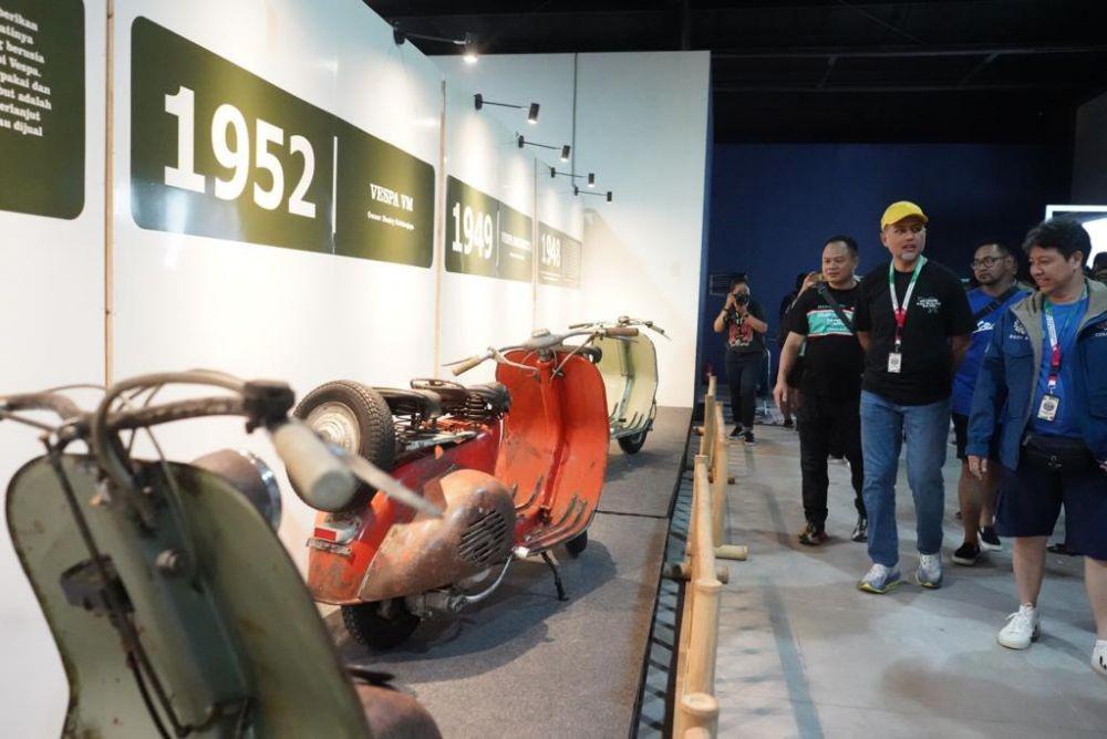 Resmikan Museum Vespa di Bali, Ijeck Kagum Ada Koleksi dari Tahun 1948