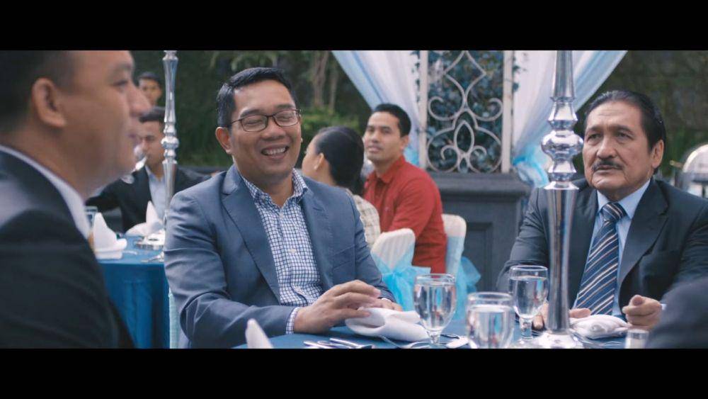 Ridwan Kamil di film The Wedding & Bebek Betutu (youtube.com/CINEMA 21)