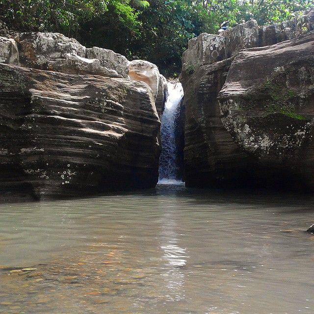 potret Air Terjun Luweng Sampang (instagram.com/Nchizt)