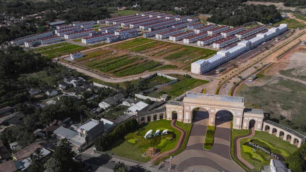Kawasan perumahan dengan konsep smart dan eco friendly city. (dok. Millenium City)